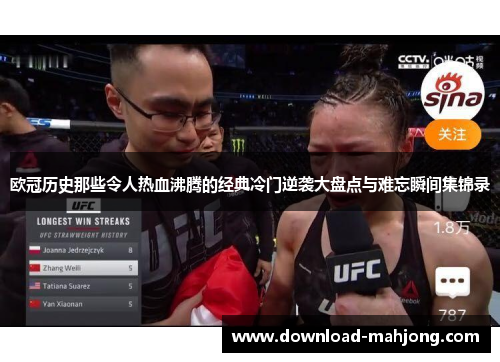 欧冠历史那些令人热血沸腾的经典冷门逆袭大盘点与难忘瞬间集锦录