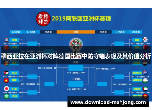 穆西亚拉在亚洲杯对阵德国比赛中防守端表现及其价值分析